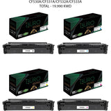 Buro Cf530A+Cf531A+Cf532A+Cf533A Compatible-Compatible Inks-Buro-Star Light Kuwait
