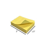 ملاحظات لاصقة من بورو، 1.5 × 2 بوصة، 12 وسادة/عبوة