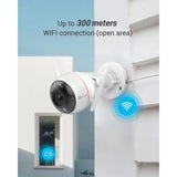 كاميرات Ezviz H3C (2K)3MP الخارجية المزودة بتقنية الواي فاي