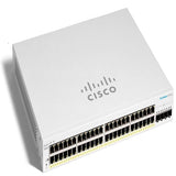 مفتاح سيسكو جيجابت PoE ذو 48 منفذًا بقدرة 382 واط CBS220-48P-4G