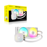 مبرد المعالج السائل Corsair Nautilus 240 Rs Argb - أبيض