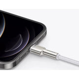 كابل Baseus USB لـ Lightning Cafule، 2.4 أمبير، 2 متر (أبيض)