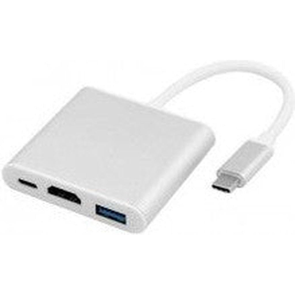 Cable Type-C To Combo (Hdmi, Usb 3.0, Type-C)-Cable-Other-Star Light Kuwait