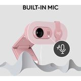 Logitech Brio 100 Camera Full HD Webcam - Rose
