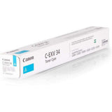 Canon C Exv 34 Cyan Toner-Inks And Toners-Canon-Star Light Kuwait