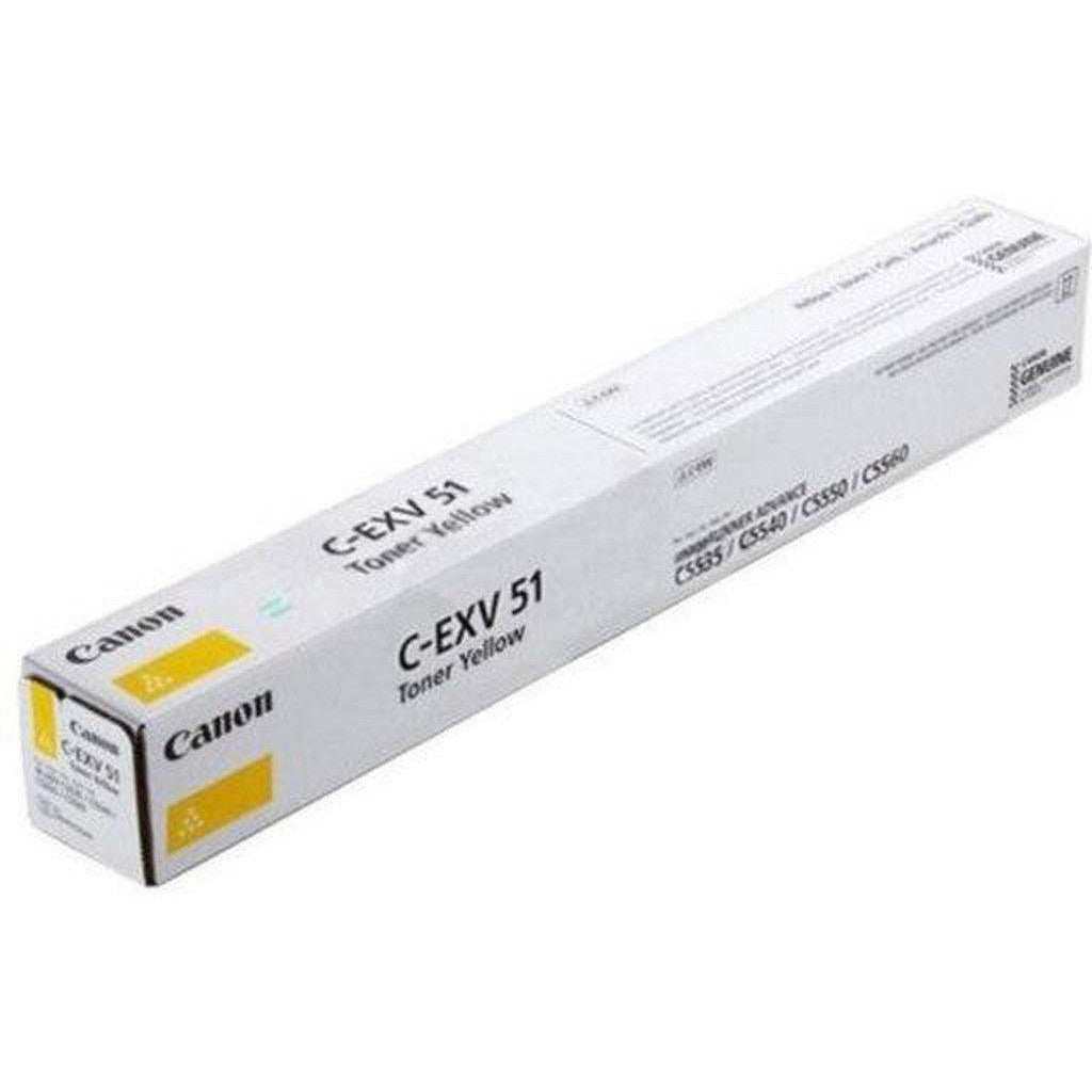 Canon C Exv 51 Yellow Toner High Yield-Inks And Toners-Canon-Star Light Kuwait