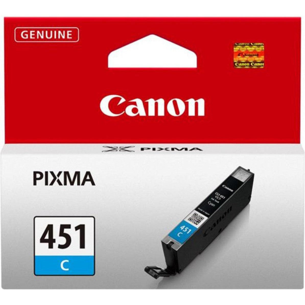 Canon Cli-451 Cyan Ink Cartridge-Inks And Toners-Canon-Star Light Kuwait