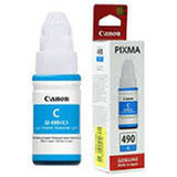Canon Gi 490 Cyan Ink Bottle-Inks And Toners-Canon-Star Light Kuwait