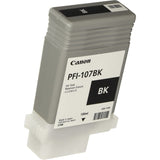 Canon Pfi 107Bk Black Ink 130Ml-Inks And Toners-Canon-Star Light Kuwait