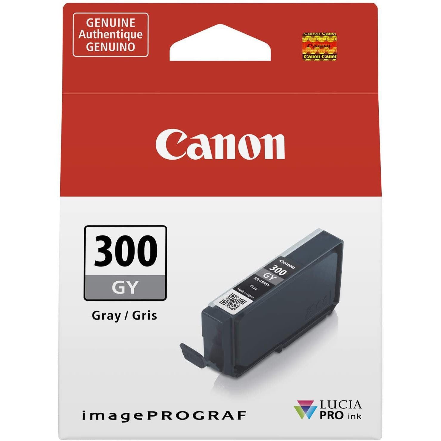 Canon Pfi-300 Lucia Pro Ink, Gray-Inks And Toners-Canon-Star Light Kuwait