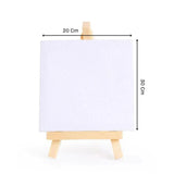 لوحة قماشية مع حامل 20 × 30 سم