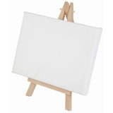Canvas With Stand 15 X 20 Cm Combo Set Including Brush and Palette