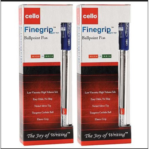 Cello Fine Grip Ball Pen Pack Of 12 – Star Light Kuwait