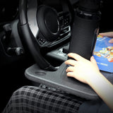 Car Steering Wheel Tray Black R-3610