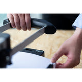 Carl Heavy Duty Punch Machine, 2 Hole Paper Punch 330 Sheet Punch Capacity -  Black And Silver