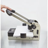 Carl Heavy Duty Punch Machine, 2 Hole Paper Punch 330 Sheet Punch Capacity -  Black And Silver