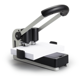 Carl Heavy Duty Punch Machine, 2 Hole Paper Punch 330 Sheet Punch Capacity -  Black And Silver