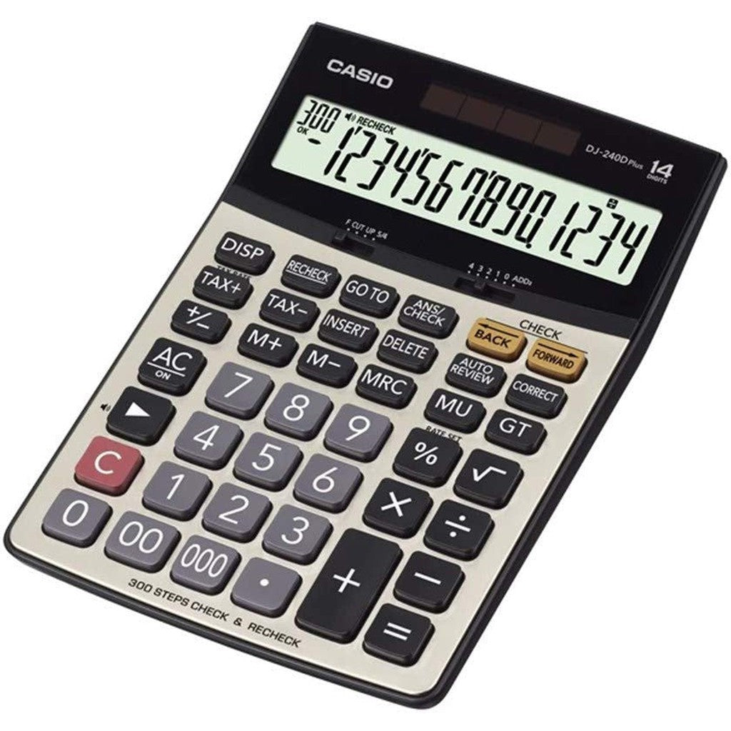 Casio Check And Recheck Dj40 D Plus Calculator-Calculators-Casio-Star Light Kuwait