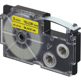 Casio Label Black And Yellow Xr 9Yw1-Label Printers-Casio-Star Light Kuwait