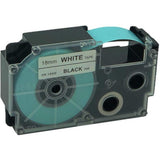 Casio Label Black On White Xr-18We1-Label Printers-Casio-Star Light Kuwait