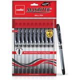 Cello Maxriter Pen Set 12Pcs / Pkt-Pens-Cello-Black-Star Light Kuwait