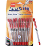 Cello Maxriter Pen Set 12Pcs / Pkt-Pens-Cello-Red-Star Light Kuwait
