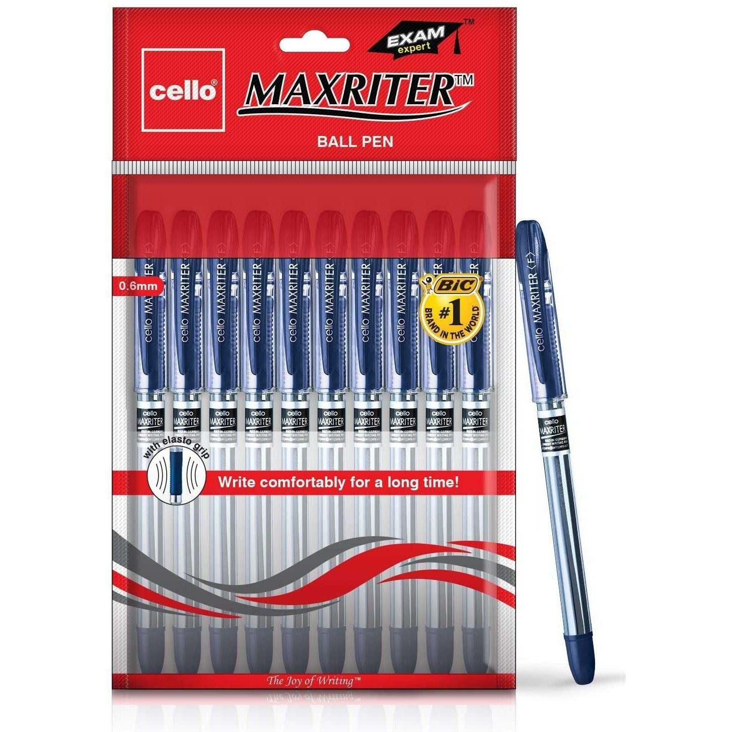 Cello Maxriter Pen Set 12Pcs / Pkt-Pens-Cello-Black-Star Light Kuwait
