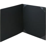 Certificate Holder Foam Leather/PVC Frame - Black Color