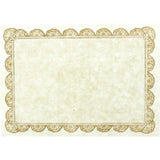 Certificate Paper Cream Color & Golden Border