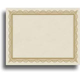 Certificate Paper Parchment Material - Beige/Green