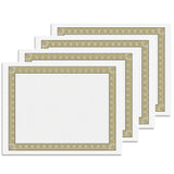Certificate Paper Parchment Material - Beige/Green