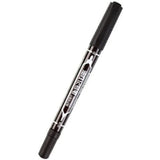 Comix 2 In 1 Marker Black Mk804-Pens-Comix-Star Light Kuwait