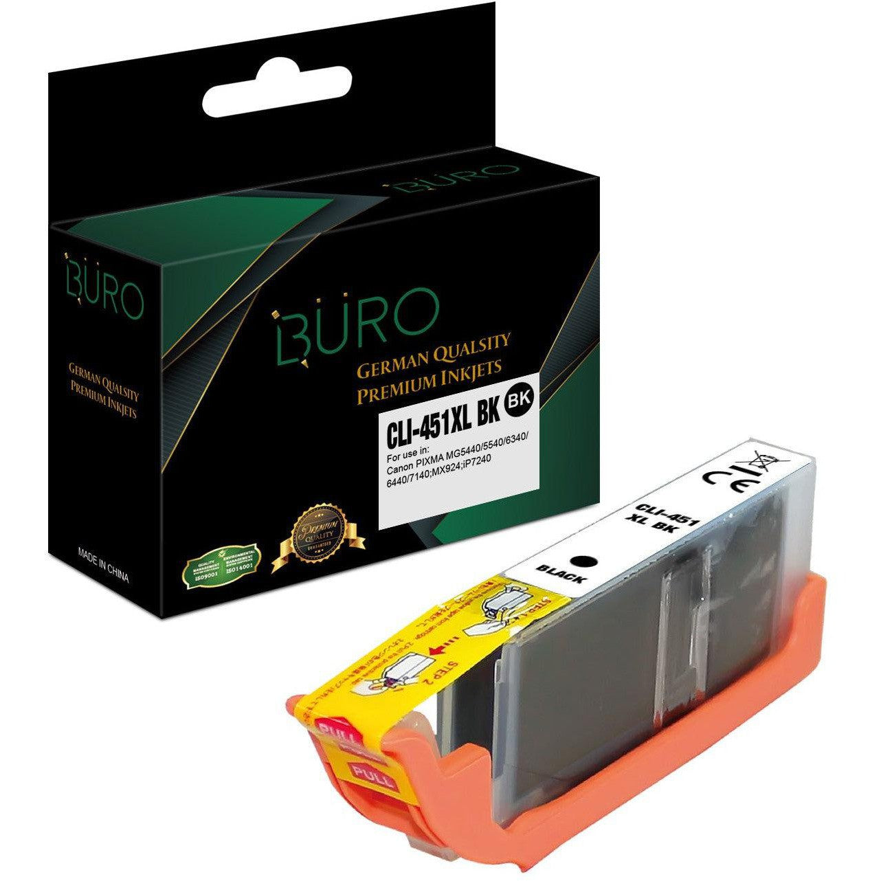 Compatible Canon Cli 451 Xl Black Buro-Compatible Inks-Compatibles-Star Light Kuwait