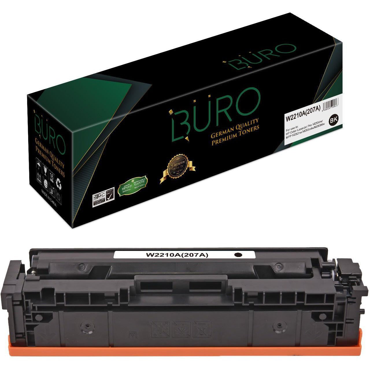 Compatible Hp W2210A Black 207A Buro Updated Chip-Compatible Inks-Compatibles-Star Light Kuwait