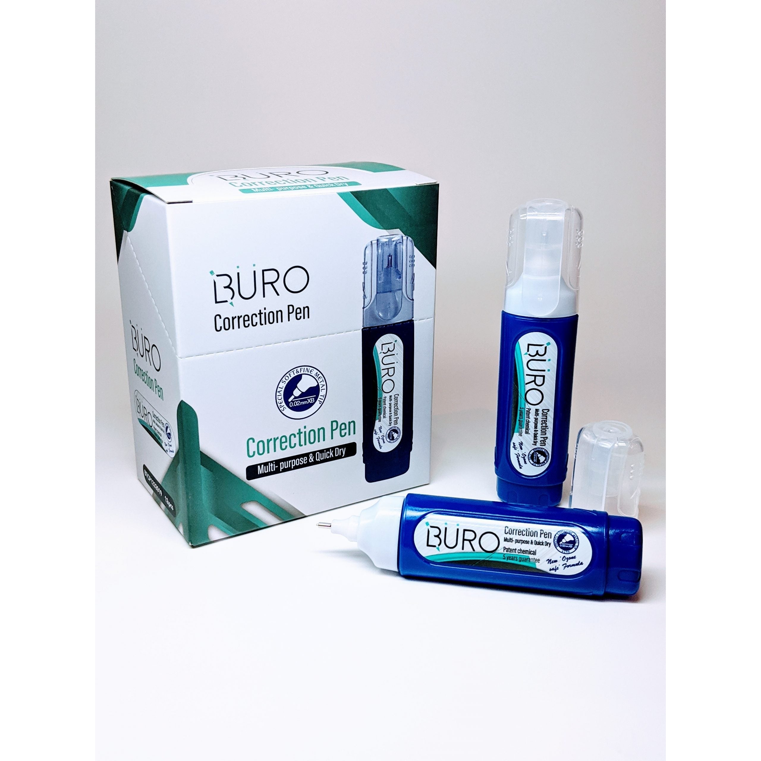 Correction Pen - 12Pcs Box Buro-Pens-Buro-Star Light Kuwait
