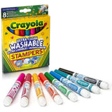 Crayola 8-Ultra Clean Marker Stampers-Drawing And Coloring-Crayola-Star Light Kuwait