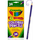Crayola Colored Pencils 24 Colors-Pencils-Crayola-Star Light Kuwait