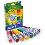 Crayola Pip-Squeaks Washable Markers 8 Colors-Drawing And Coloring-Crayola-Star Light Kuwait