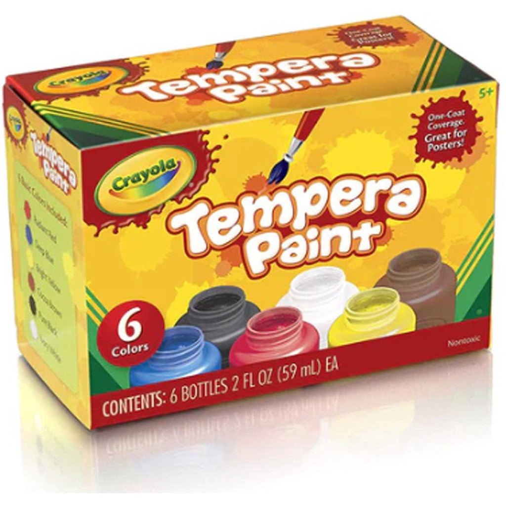Crayola Tempera Paint 60Ml-Drawing And Coloring-Crayola-Star Light Kuwait