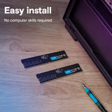 ذاكرة Crucial سعة 8 جيجابايت DDR5 بتردد 5600 ميجاهرتز UDIMM لأجهزة الكمبيوتر المكتبية