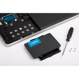 Crucial BX500 1TB SATA 2.5-inch 7mm (with 9.5mm adapter) Internal SSD - Star Light Kuwait