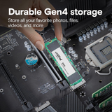 Crucial E100 2TB M.2 NVMe SSD PCIe 4.0 Gen4, 5000MB/s