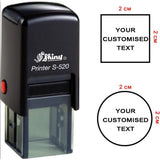 Customized Stamp (2 Cm X 2 Cm)-Customized Stamps-Other-Star Light Kuwait