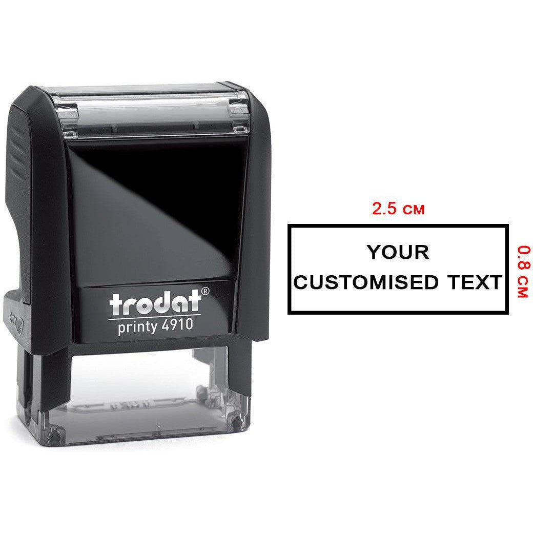 Customized Stamp (2.5 Cm X 0.8 Cm)-Customized Stamps-Other-Star Light Kuwait