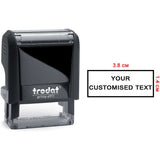 Customized Stamp (3.8 Cm X 1.4 Cm)-Customized Stamps-Other-Star Light Kuwait