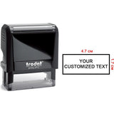 Customized Stamp (4.7 Cm X 1.7 Cm)-Customized Stamps-Other-Star Light Kuwait