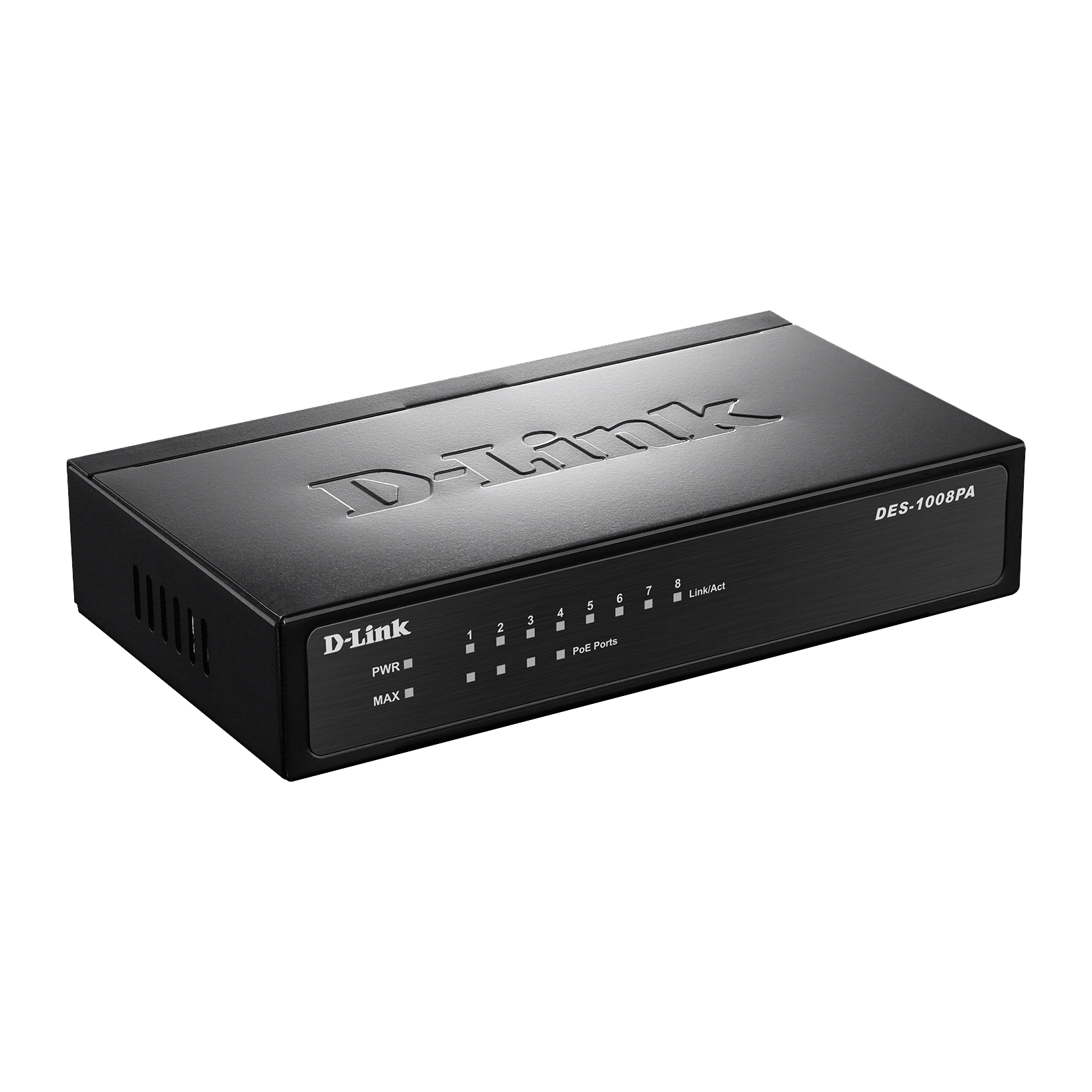 D-Link 8-Port 10/100 Unmanaged 4 Poe Desktop Switch Des-1008Pa-Dlink Poe Switches-D-Link-Star Light Kuwait