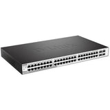 D-Link Dgs-1210-52 - 48-Ports / 4X Combo Sfp / Gigabit / Managed / Desktop / Rack (1U)-Dlink-D-Link-Star Light Kuwait