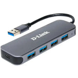 D-Link Dub-H4 4-Port Dub-h4 USB 2.0 hi-Speed hub