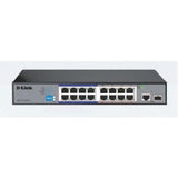 D-Link Poe Switch 16 Port 10/100 Unmanaged Des-F1016P-Dlink-D-Link-Star Light Kuwait